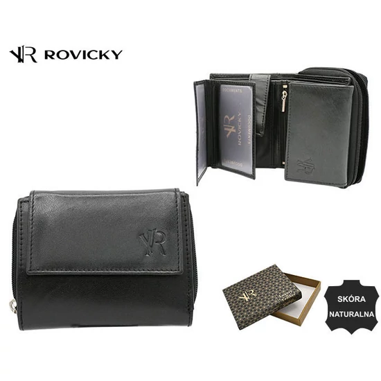ROVICKY 1509-GOAN RFID bőr pénztárca