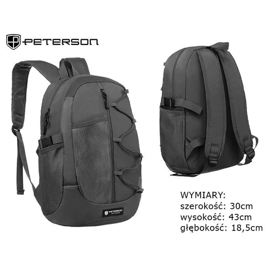 Peterson Hátizsák PTN 79901 szürke
