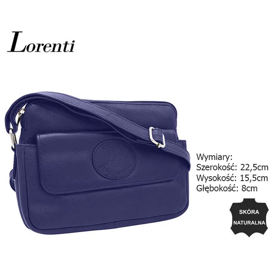 Női bőr kézitáska LR-TSL-10-CPDM R.Blue