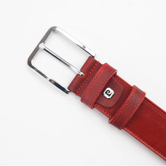 Pierre Cardin Valódi bőr Öv camel-1 cm