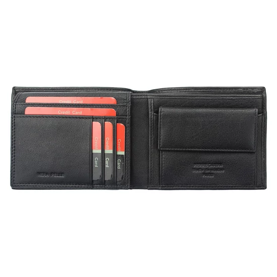Pierre Cardin Valódi bőr Pénztárca RFID