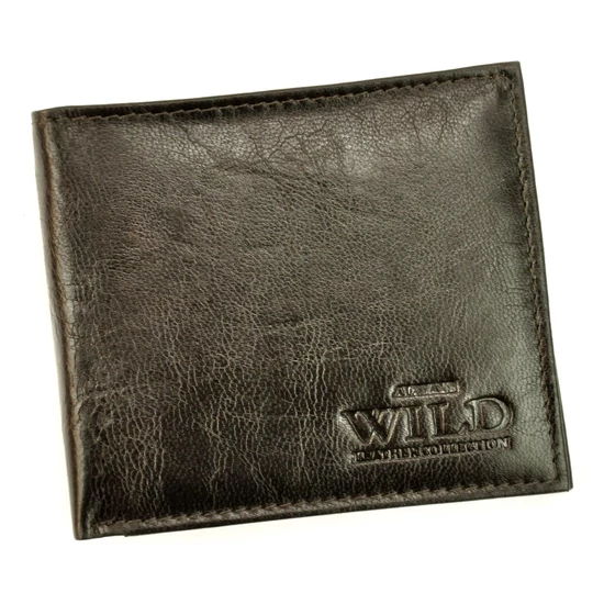 Wild Valódi bőr Pénztárca RFID védelemmel