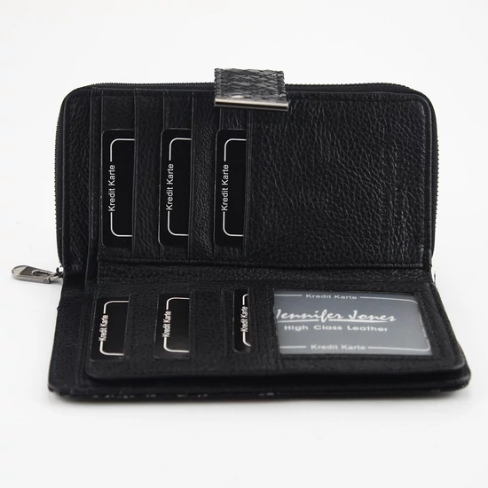 Jennifer Jones Valódi bőr Pénztárca