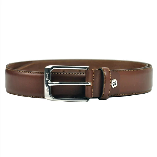 Pierre Cardin Valódi bőr Öv ciemny camel (cognac) cm