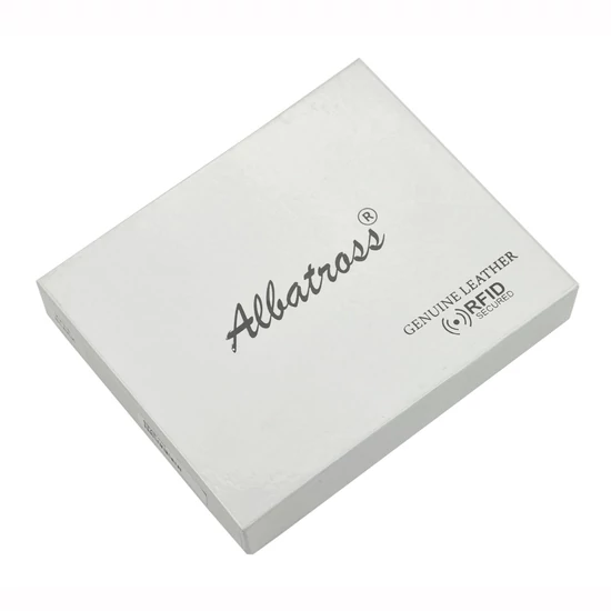 Albatross Valódi bőr Pénztárca RFID rendszerrel