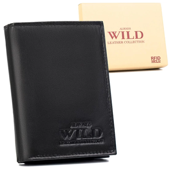Wild Valódi bőr férfi pénztárca