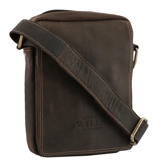 Wild Valódi bőr Válltáska