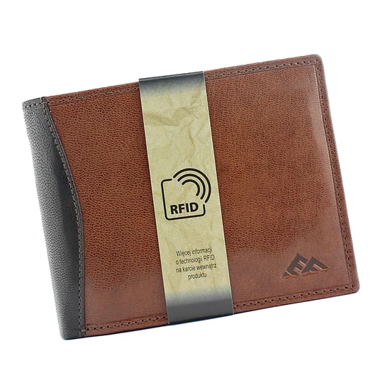 EL FORREST Valódi bőr Pénztárca RFID védelemmel