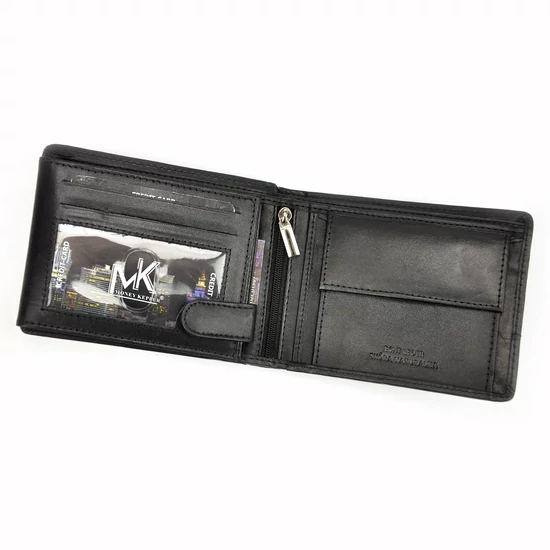 Money Kepper Valódi bőr Pénztárca RFID védelemmel
