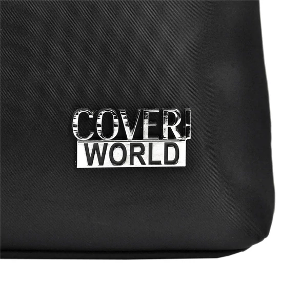 Coveri World Fekete Oldaltáska 