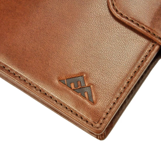 EL FORREST Valódi bőr Férfi Pénztárca RFID védelemmel
