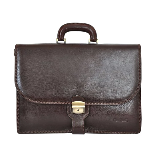 Pierre Cardin Valódi bőr Aktatáska