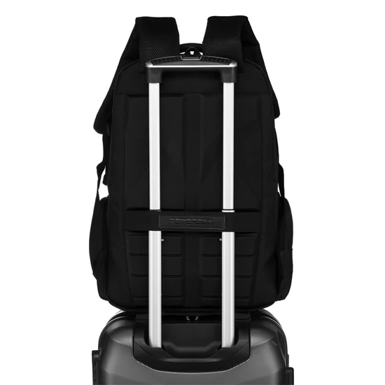 Peterson PTN PTY-02 FEKETE laptop hátizsák táskatartóval