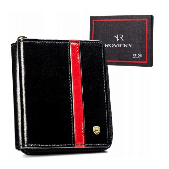Női bőr pénztárca 55020-CRY-RS-BL RED