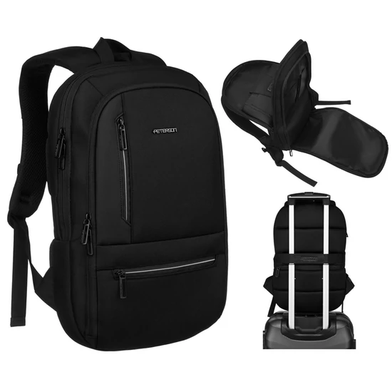 Peterson Hátizsák PTN-63105 Fekete