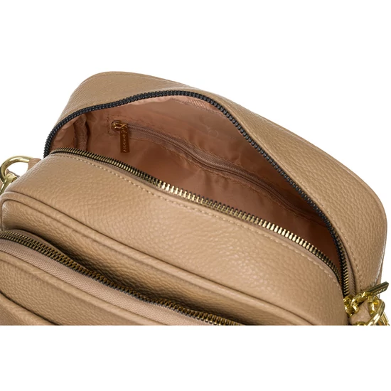 Komplet torebka + saszetka PU R-KP-17-A19 D.Beige