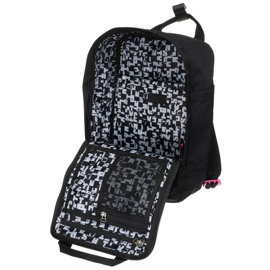 Textil hátizsák LULUCASTAGNETTE NANO NOIR/BLACK
