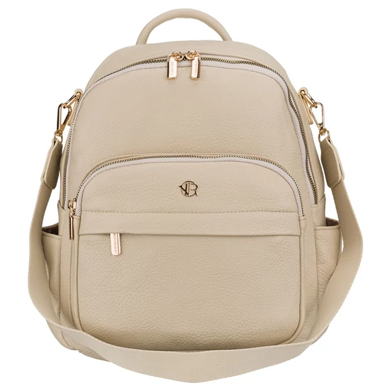 Női PU hátizsák R-KP-22-A19 Beige2