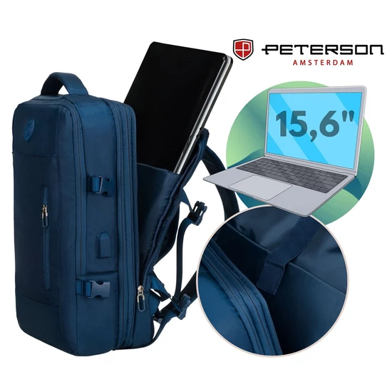 Utazási hátizsák PTN 24421 Navy
