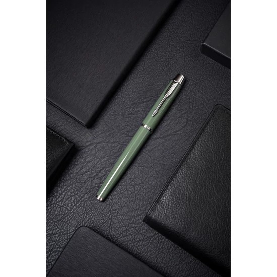 Peterson PTN 222-GB zöld-ezüst golyóstoll dobozban