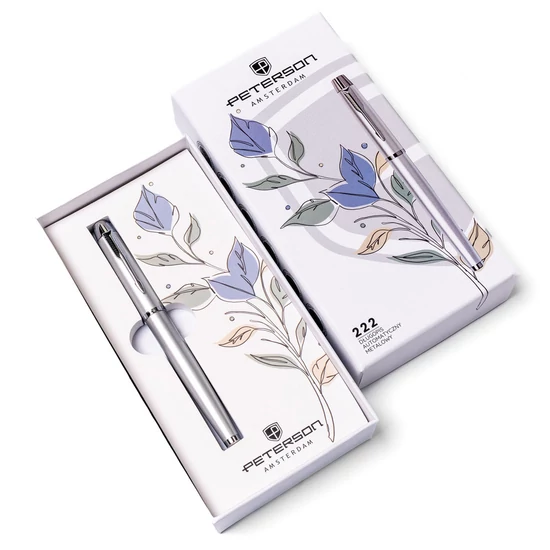 Peterson PTN 222-GB Pearl-Silver golyóstoll a dobozban