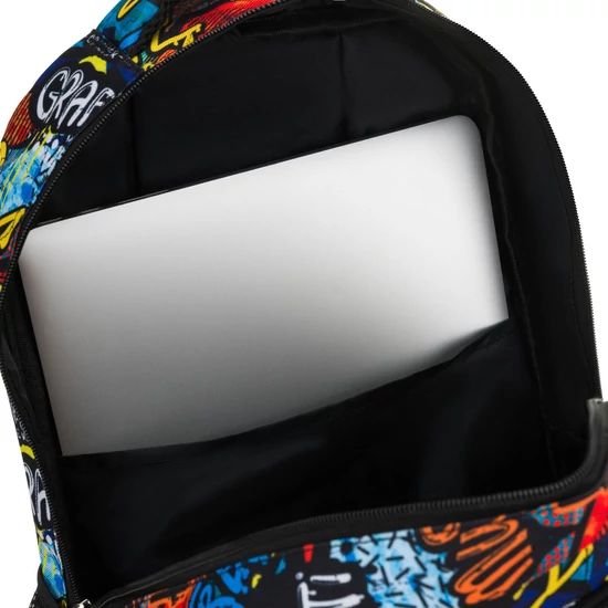 Peterson Ergonomikus Iskolatáska Gyerekeknek – graffitimintás, könnyű és praktikus