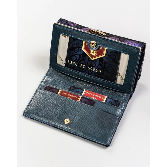 PETERSON PTN 42108-ONBF RFID bőr pénztárca