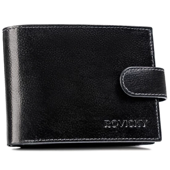 Férfi bőrtárca N992L-RPVT-BL BLACK BLACK