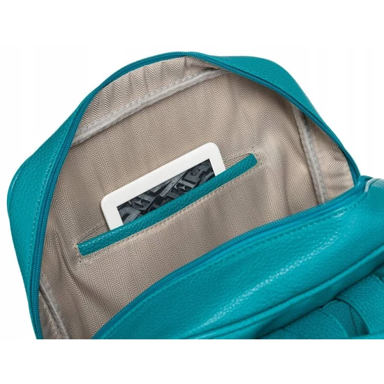 Női PU hátizsák R-PL-29601 Türkiz színű