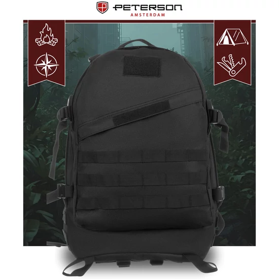 Peterson Hátizsák PTN BL003 Fekete