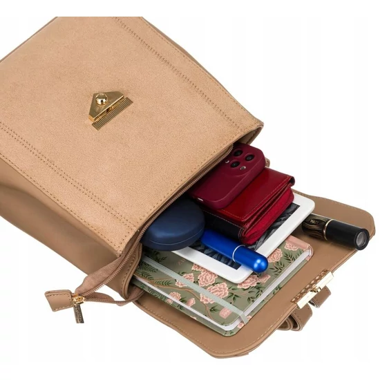 Női öko hátizsák PTN PLEC-ALE-1 D.Beige