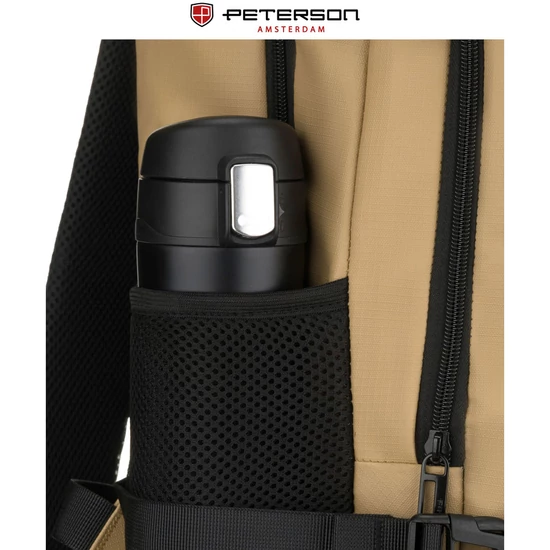 Peterson Hátizsák PTN HY242 khaki színű