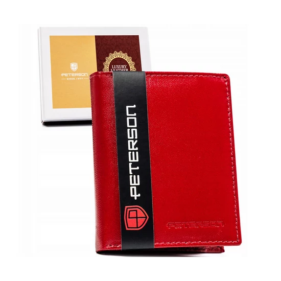 PETERSON PTN RD-270-GCL RFID bőr pénztárca