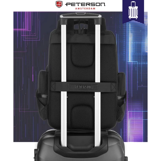 Peterson Hátizsák PTN HY243 Fekete