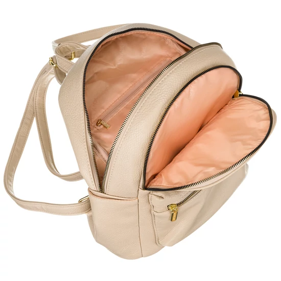 Peterson Hátizsák PU R-KP-2-A9 Bézs színű