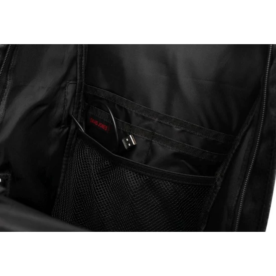 DAVID JONES textil laptop hátizsák PC-033