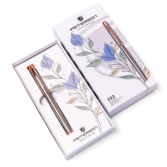 Peterson PTN 222-GB Silver-R.Gold golyóstoll a dobozban