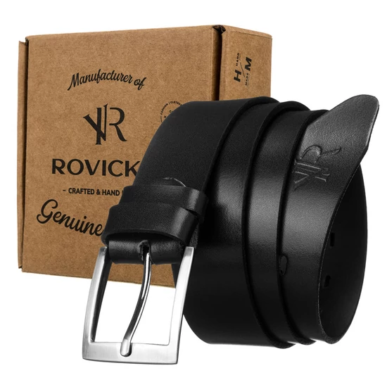 Rovicky RNS BLACK férfi bőröv