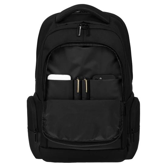 Peterson PTN PTY-02 FEKETE laptop hátizsák táskatartóval