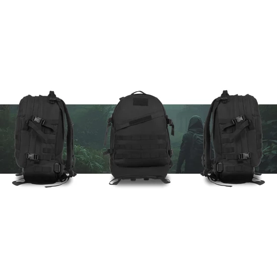 Peterson Hátizsák PTN BL003 Fekete