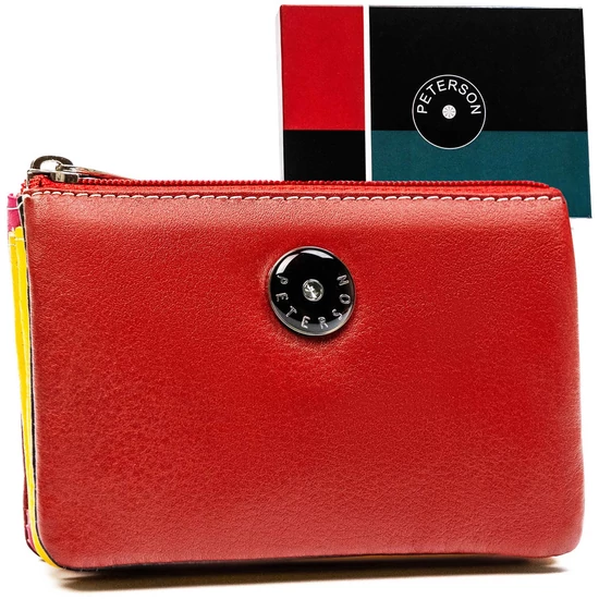 Bőr billentyűzet PTN K50-M-MNK Red Multi