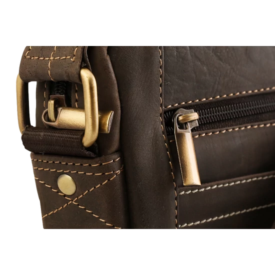 Férfi bőrtáska ALWAYS WILD 250840-MH Brown