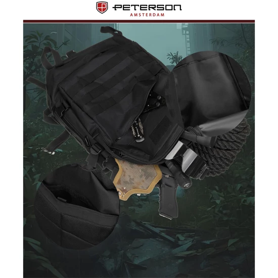 Peterson Hátizsák PTN BL003 Fekete