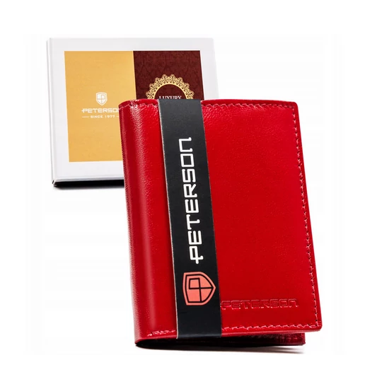 PETERSON PTN RD-290-GCL RFID bőr pénztárca