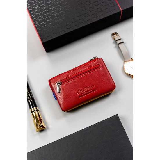 Bőr billentyűzet PTN K50-M-MNK Red Multi