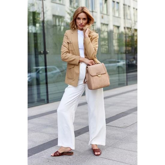 Női öko hátizsák PTN PLEC-ALE-1 D.Beige