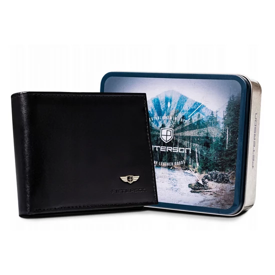 PETERSON PTN 380-P RFID bőr pénztárca