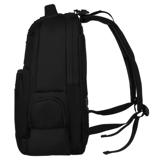 Peterson PTN PTY-01 FEKETE laptop hátizsák táskatartóval