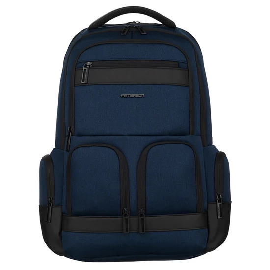 Peterson PTN PTY-03 Kék laptop hátizsák táskatartóval