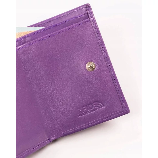 PETERSON bőr RFID pénztárca PTN RD-SWZX-86-MCL Lila Lila